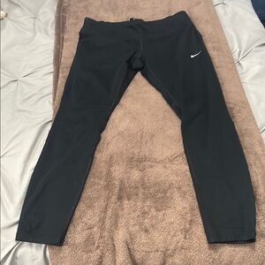 Nike Black Leggings Full-Length Athletic Wear